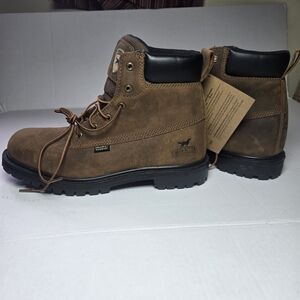 Irish Setter Men's Tan/Brown Leather Work Boots